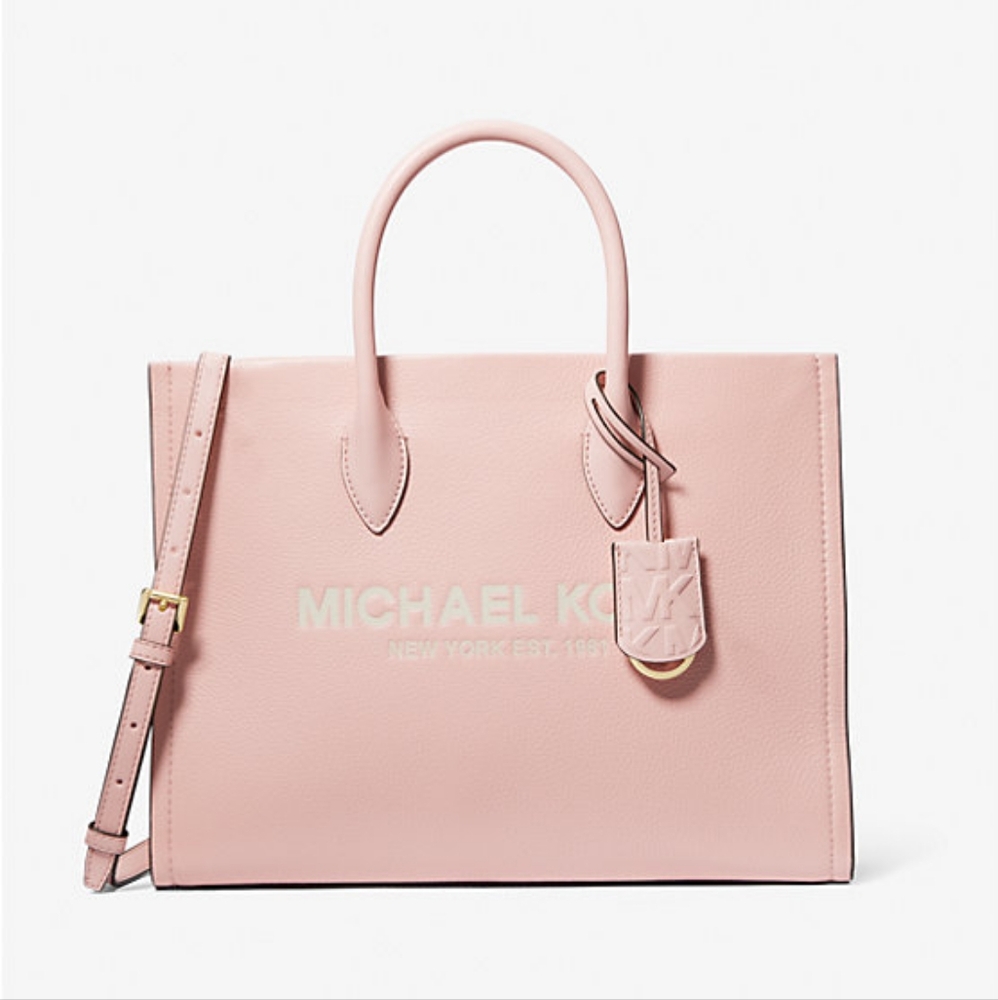 NWT Micheal Kors Mirella Tote Bag Pale Pink